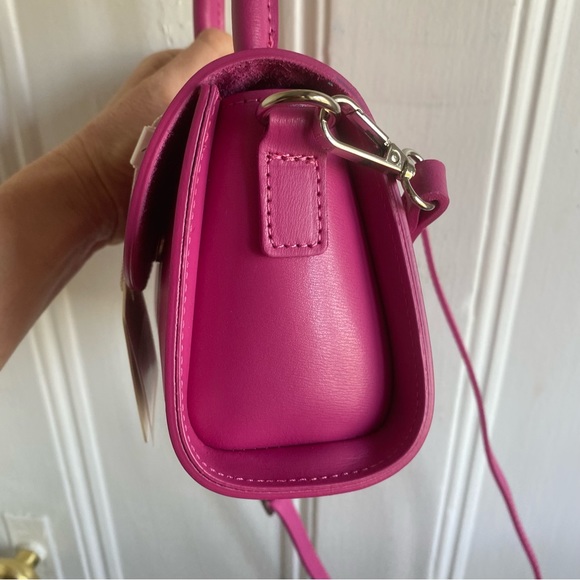 MARINA GALANTI Made In Italy Leather Mini Crossbody Bag - Picture 7 of 14